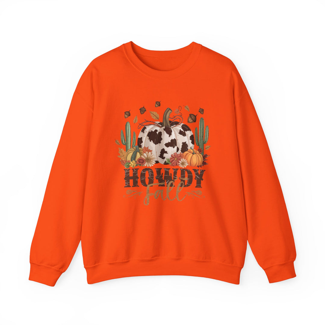 Howdy Fall - Unisex Heavy Blend™ Crewneck Sweatshirt