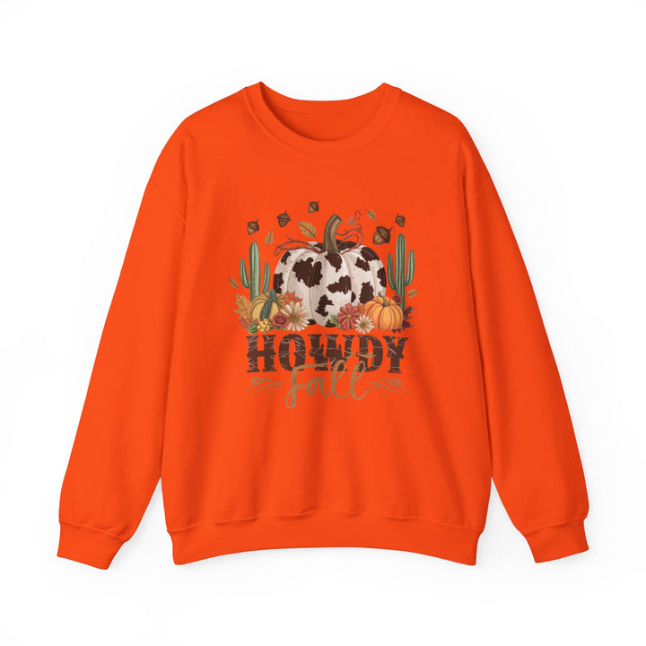 Howdy Fall - Unisex Heavy Blend™ Crewneck Sweatshirt