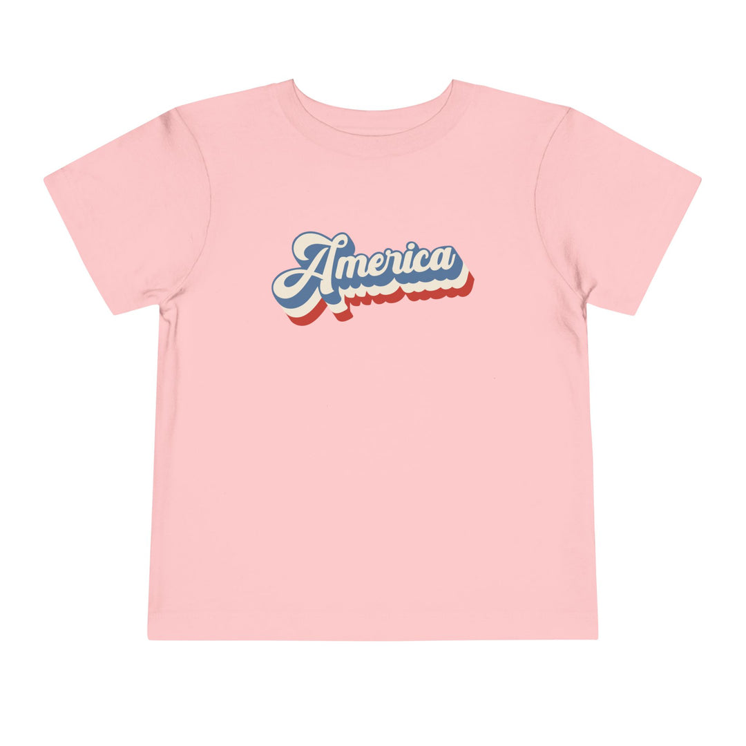 Retro America - Toddler Short Sleeve Tee