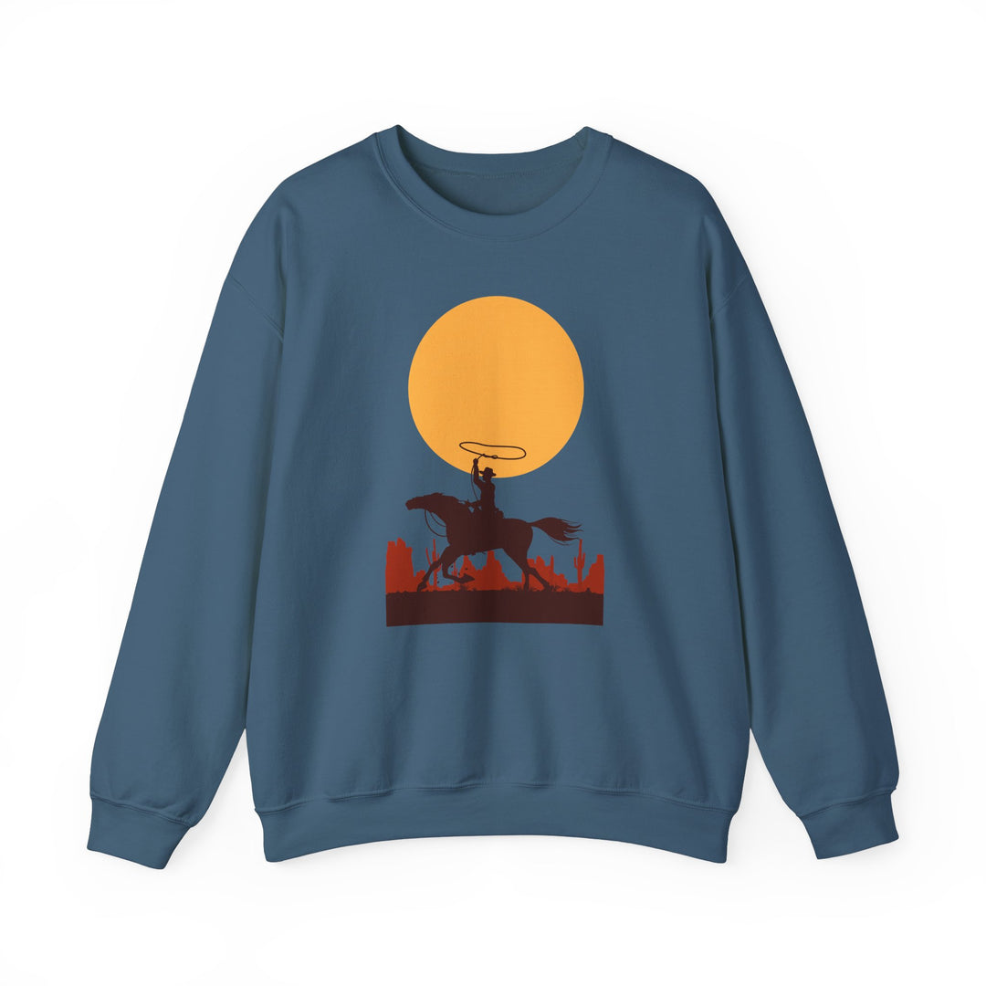 Roping The Moon - Unisex Heavy Blend™ Crewneck Sweatshirt