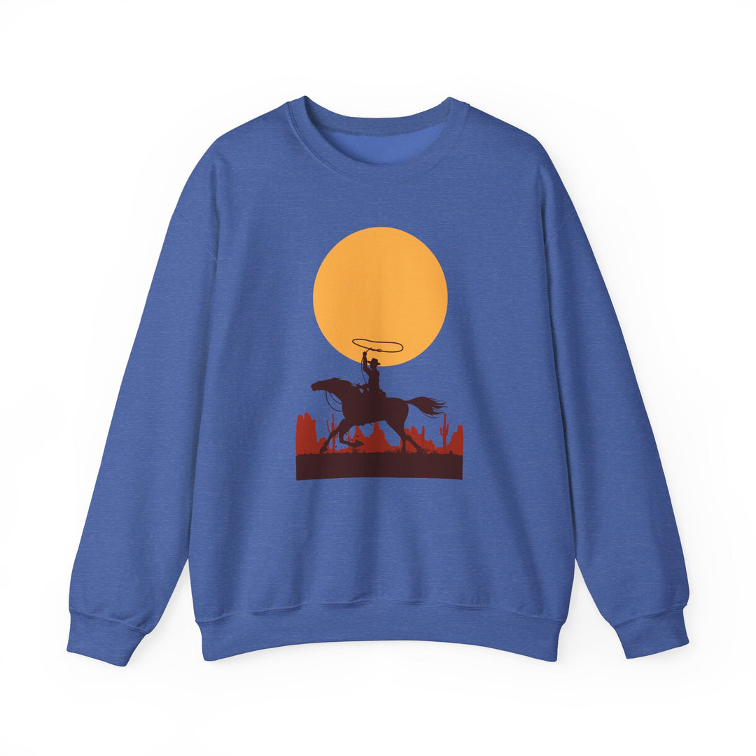 Roping The Moon - Unisex Heavy Blend™ Crewneck Sweatshirt