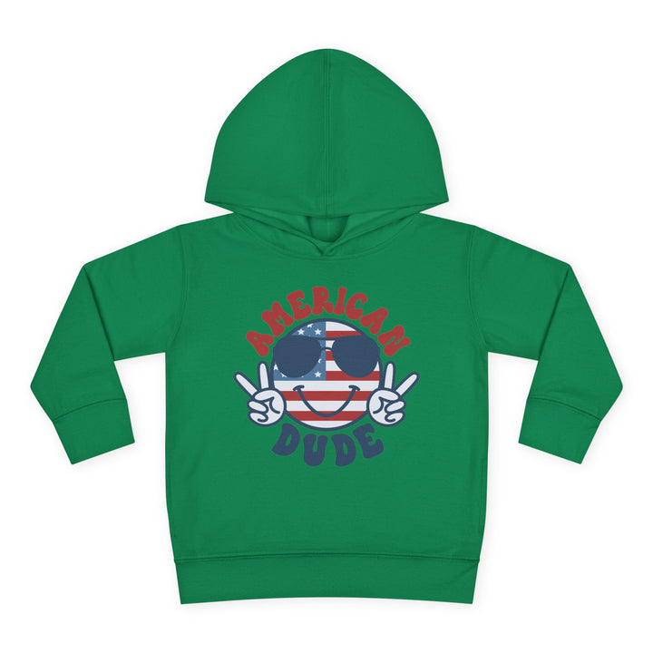 American Dude - Toddler Pullover Fleece Hoodie