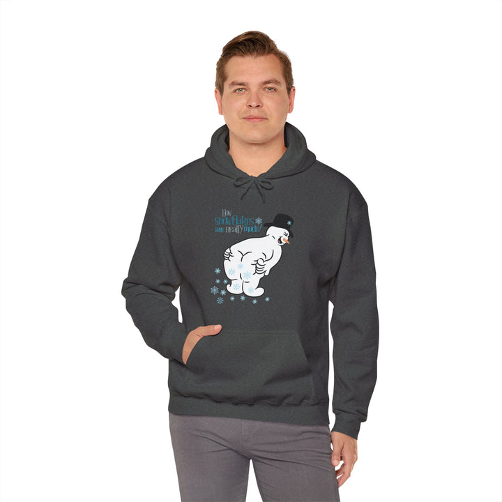 How Snowflakes Are Made - Unisex Heavy Blend™ Hooded Sweatshirt