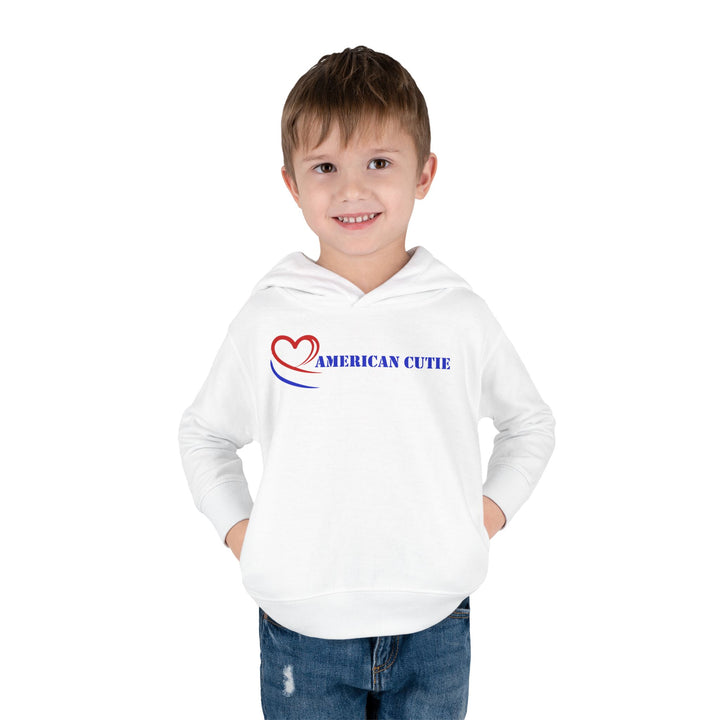 American Cutie - Toddler Pullover Fleece Hoodie
