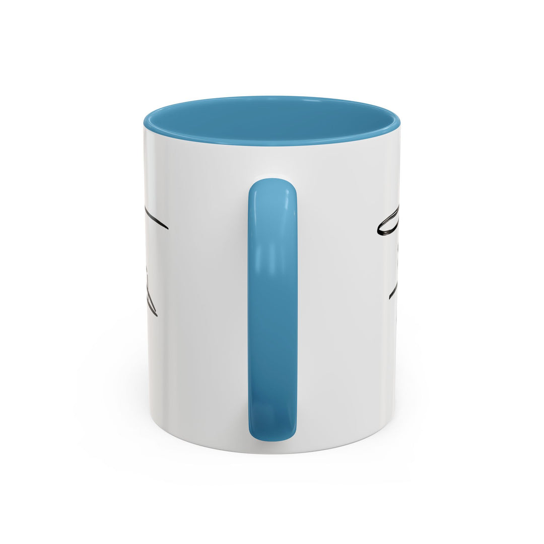 Faith Cross - Accent Coffee Mug (11, 15oz)