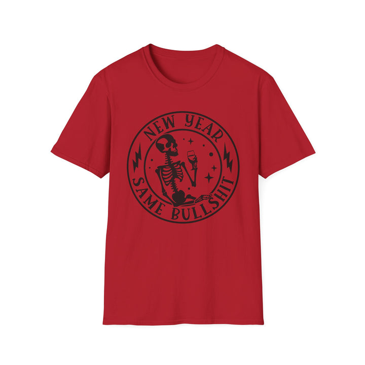 New Year Same Bullsh*t - Unisex Softstyle T-Shirt