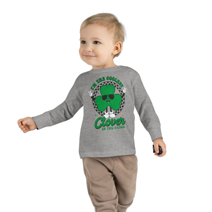 Coolest Clover - Toddler Long Sleeve Tee