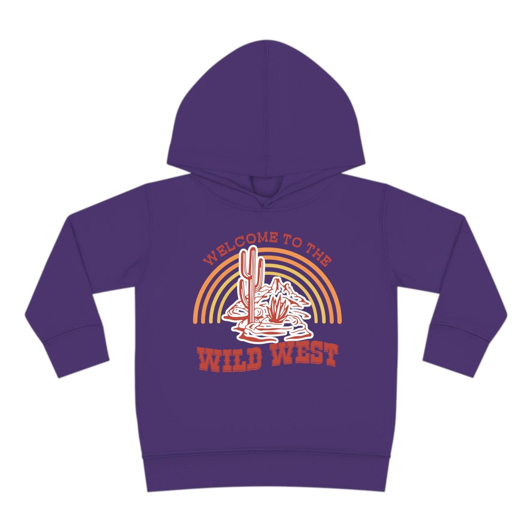 Wild West - Toddler Pullover Fleece Hoodie