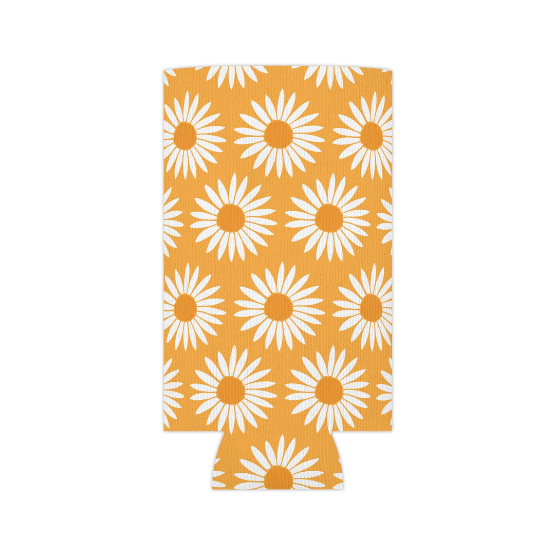 Yellow Sunflower Pattern - Can Cooler