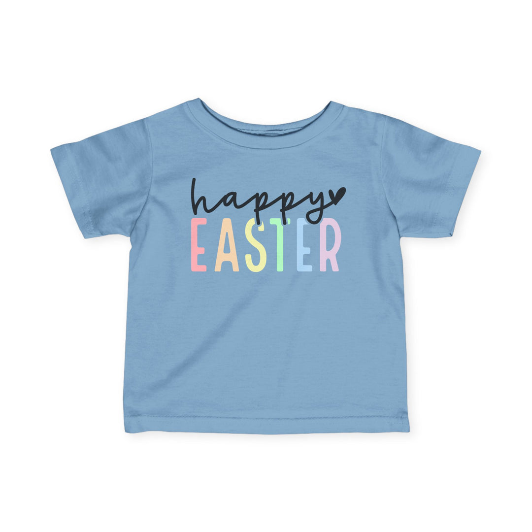 Pastel Happy Easter - Infant Fine Jersey Tee