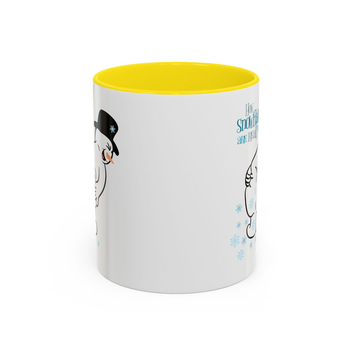 How Snowflakes Are Made - Accent Coffee Mug (11, 15oz)