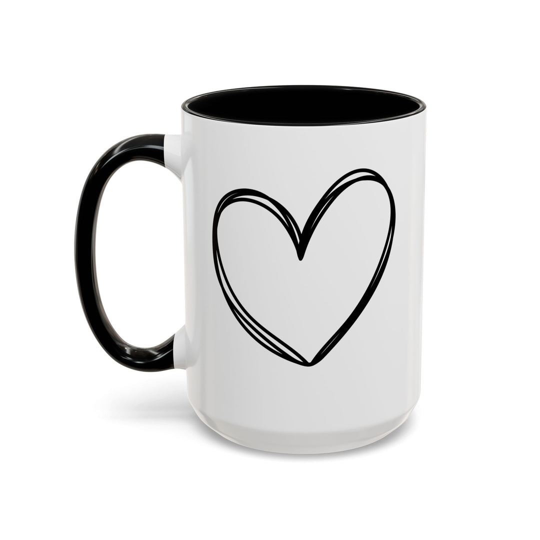 Heart - Accent Coffee Mug (11, 15oz)