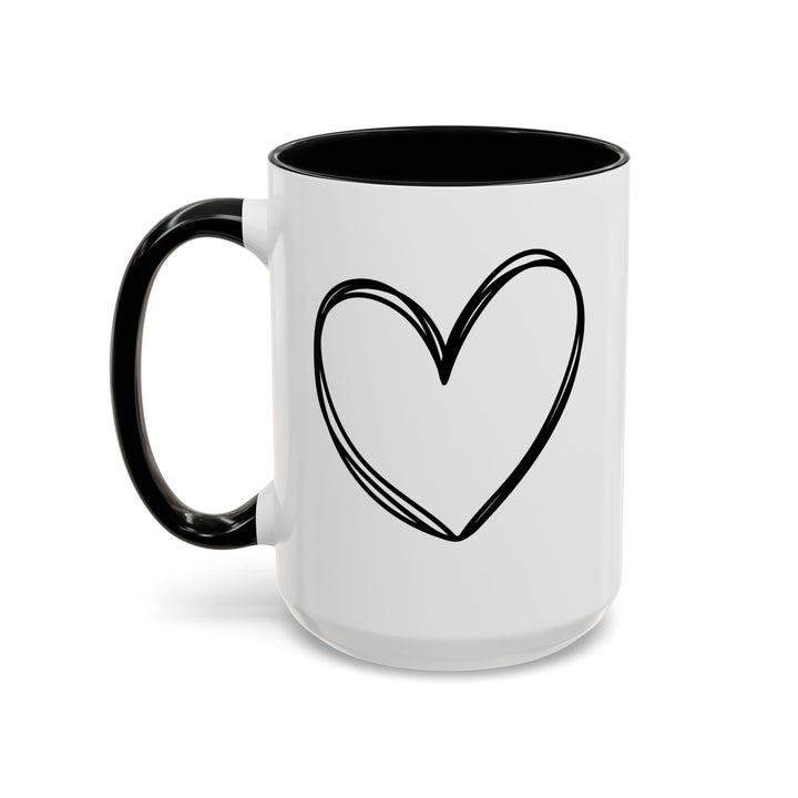 Heart - Accent Coffee Mug (11, 15oz)
