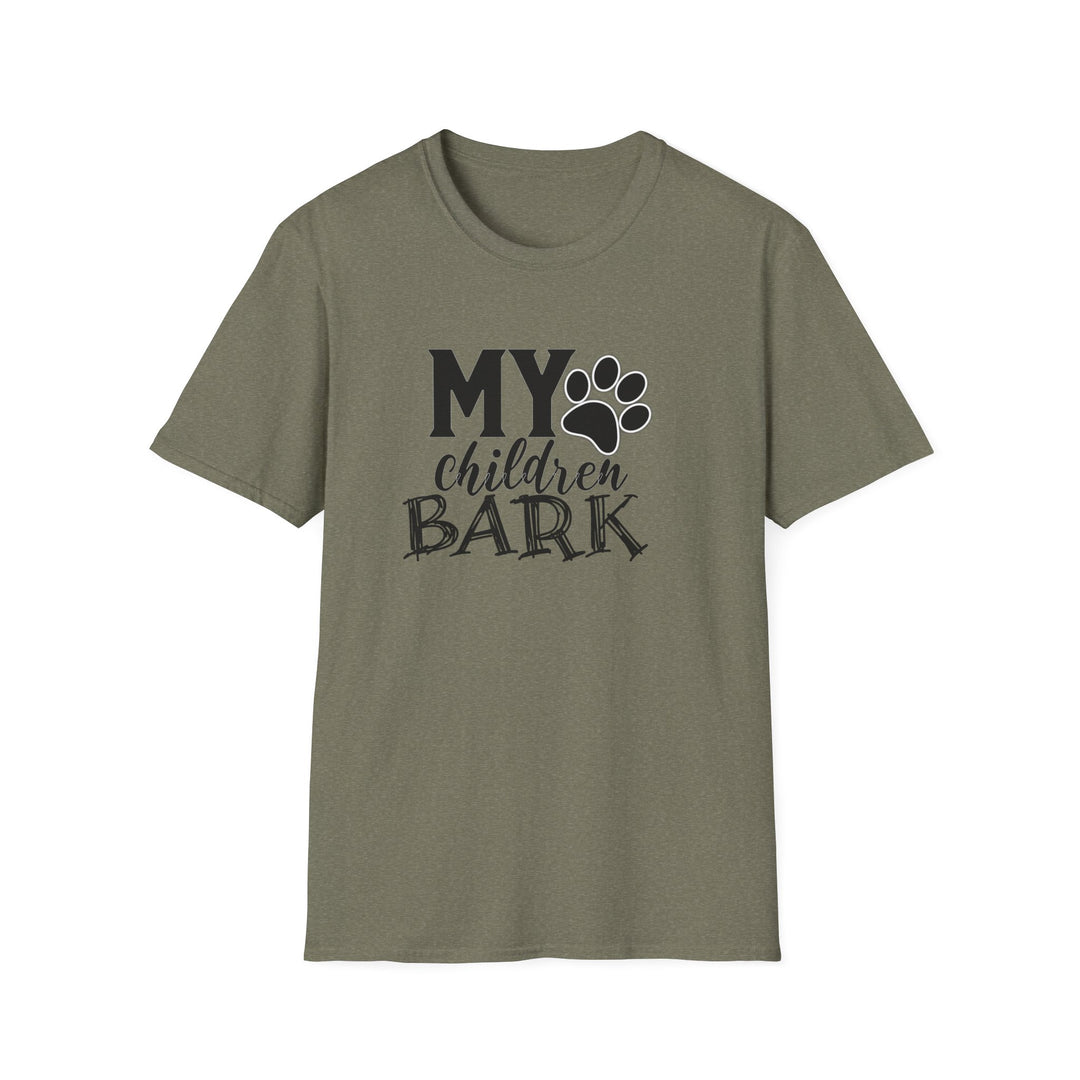 My Children Bark - Unisex Softstyle T-Shirt