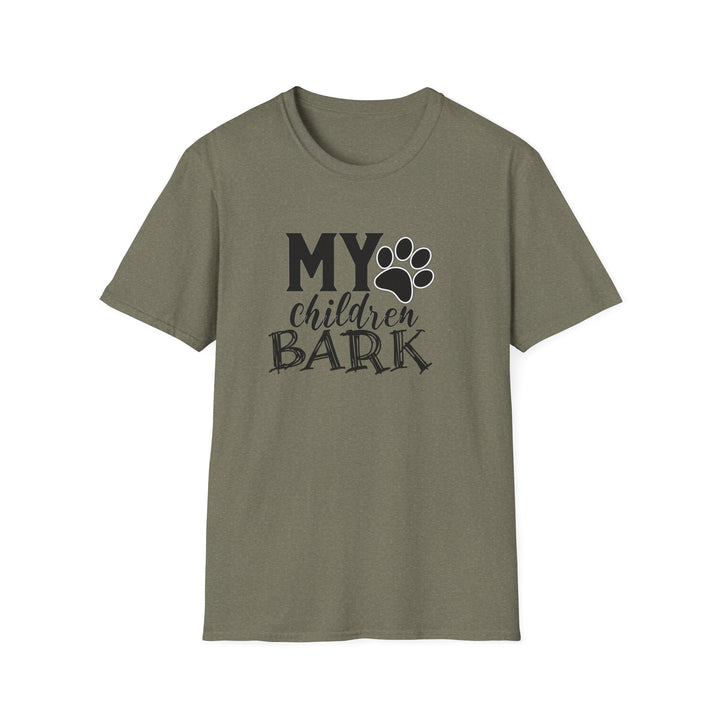 My Children Bark - Unisex Softstyle T-Shirt