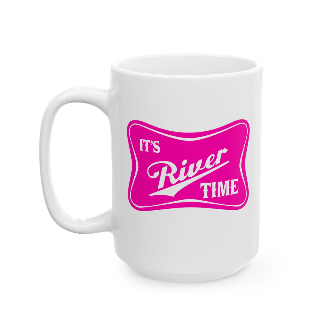 River Time - Ceramic Mug, (11oz, 15oz)