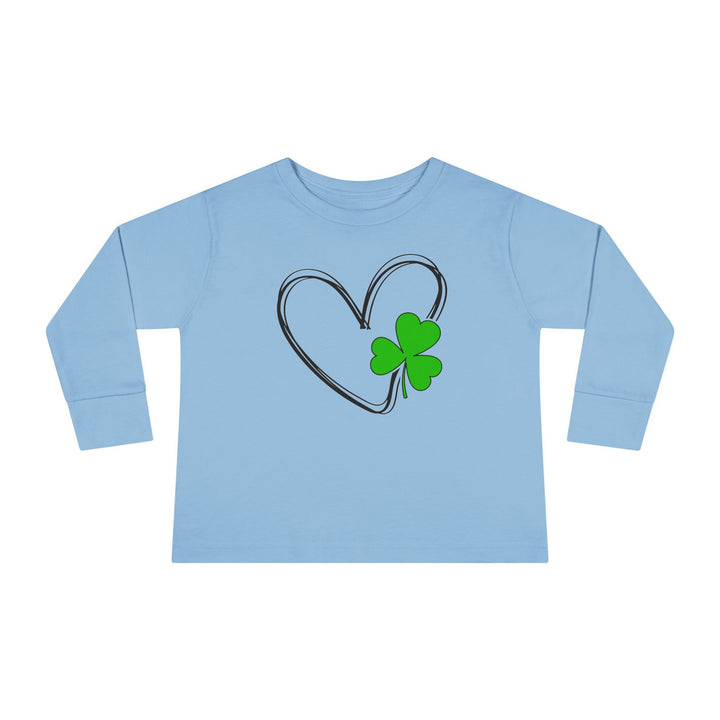 Heart & Clover - Toddler Long Sleeve Tee