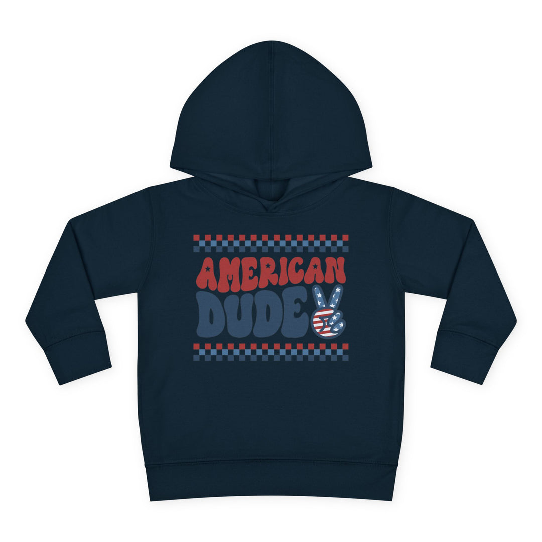 American Dude - Toddler Pullover Fleece Hoodie