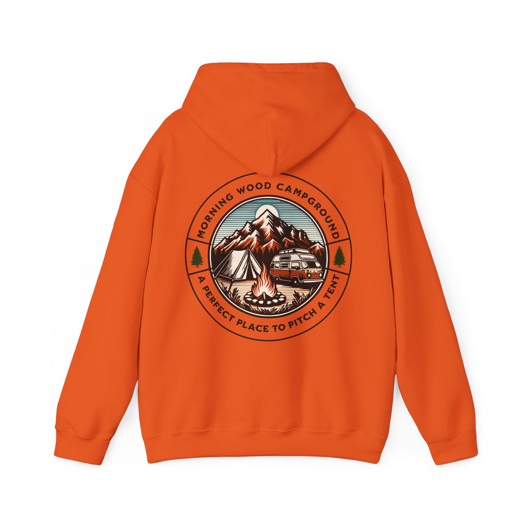 Morning Wood Campground - Unisex Heavy Blend™ Hooded Sweatshirt