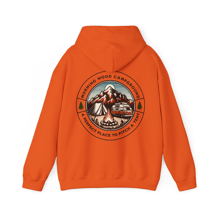 Morning Wood Campground - Unisex Heavy Blend™ Hooded Sweatshirt