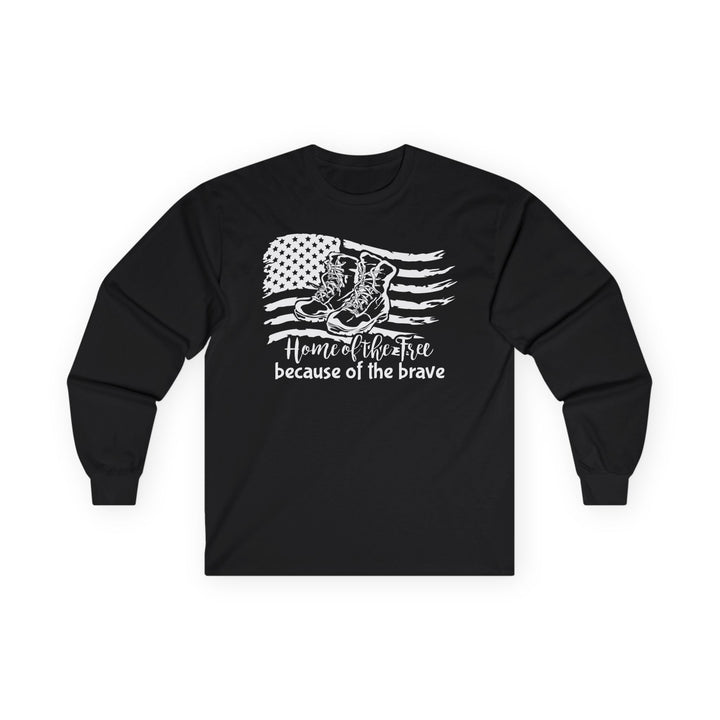 Home Of The Free - Unisex Ultra Cotton Long Sleeve Tee
