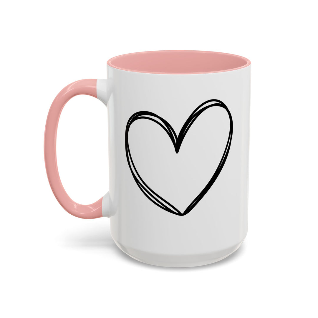 Heart - Accent Coffee Mug (11, 15oz)