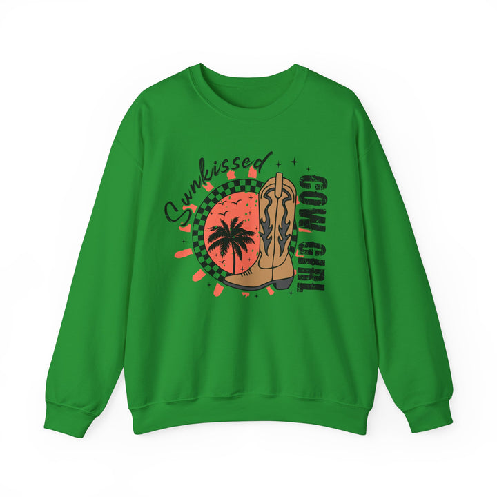 Sunkissed Cowgirl - Unisex Heavy Blend™ Crewneck Sweatshirt