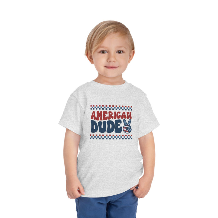 American Dude - Toddler Short Sleeve Tee