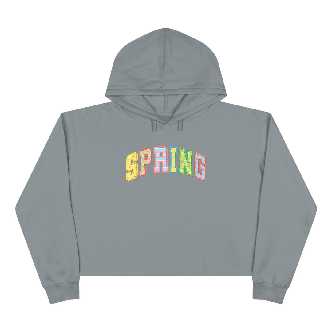Spring Quilt - Crop Hoodie