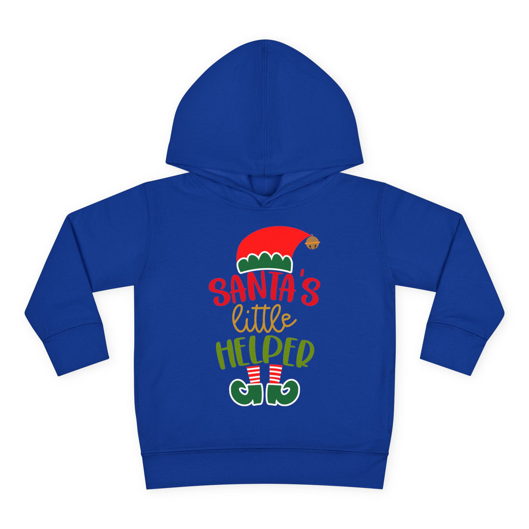 Santas Little Helper - Toddler Pullover Fleece Hoodie