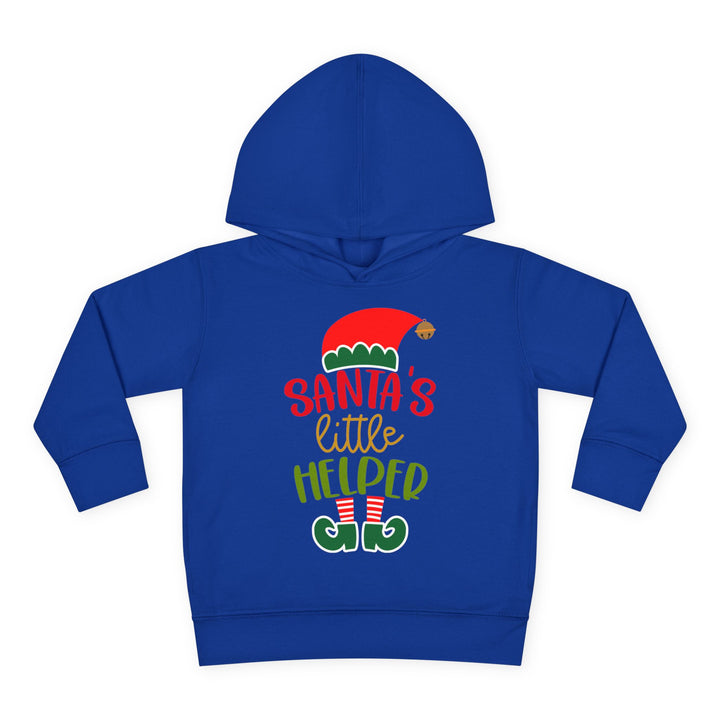 Santas Little Helper - Toddler Pullover Fleece Hoodie