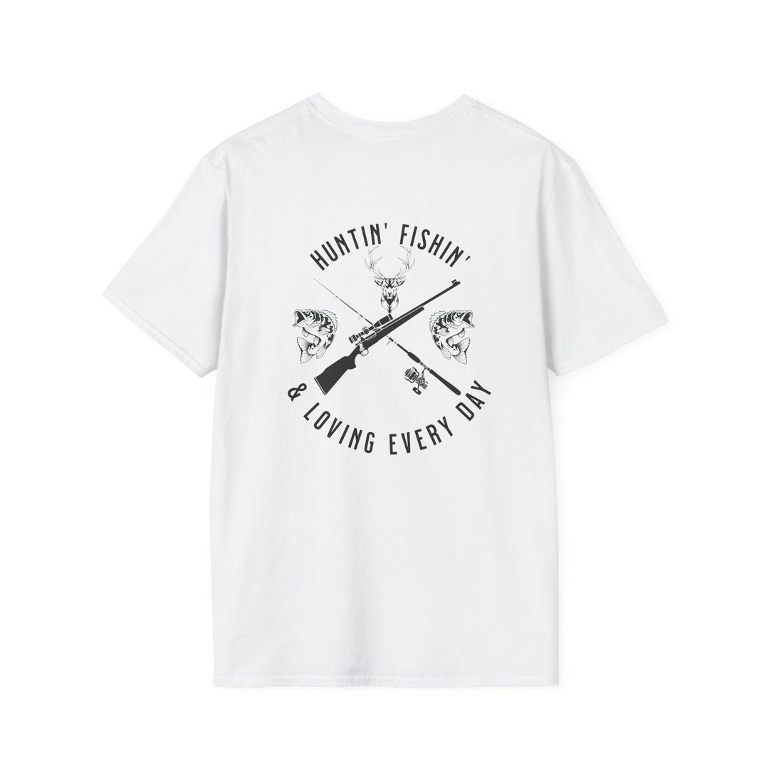 Huntin' Fishin'- Unisex Softstyle T-Shirt
