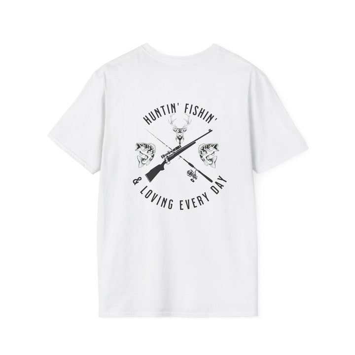 Huntin' Fishin'- Unisex Softstyle T-Shirt