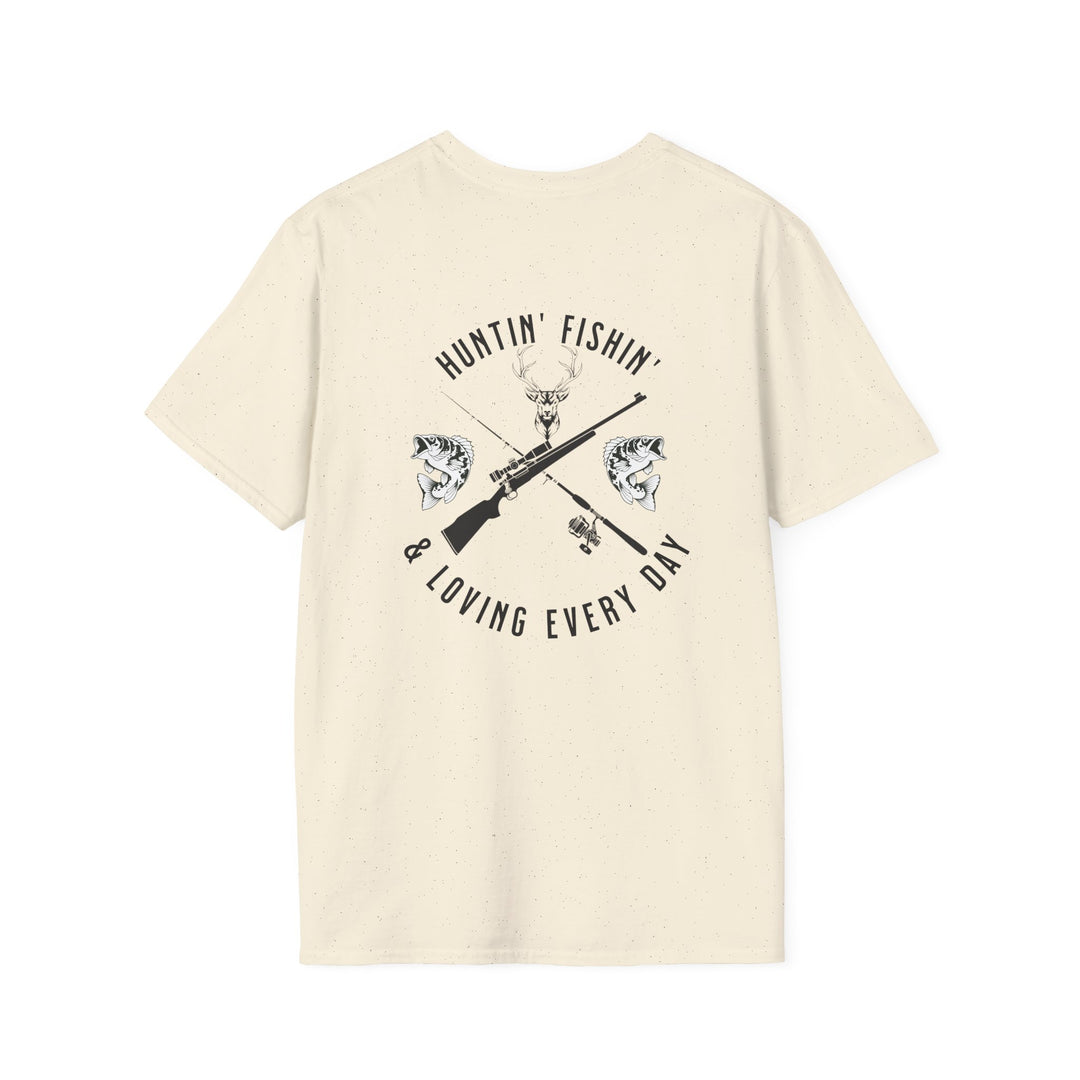 Huntin' Fishin'- Unisex Softstyle T-Shirt