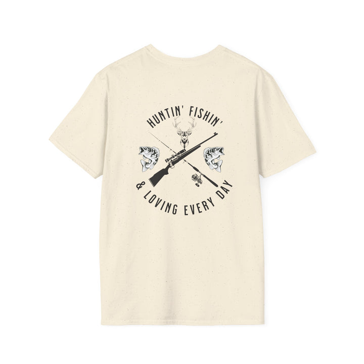 Huntin' Fishin'- Unisex Softstyle T-Shirt