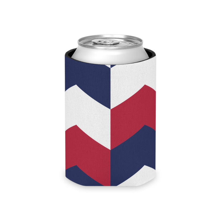 Patriotic Abstract - Can Cooler