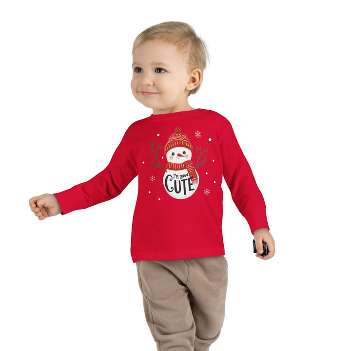 Snow Cute - Toddler Long Sleeve Tee