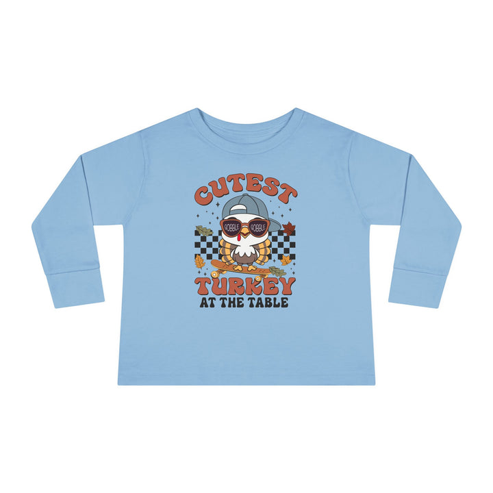 Cutest turkey Boys - Toddler Long Sleeve Tee