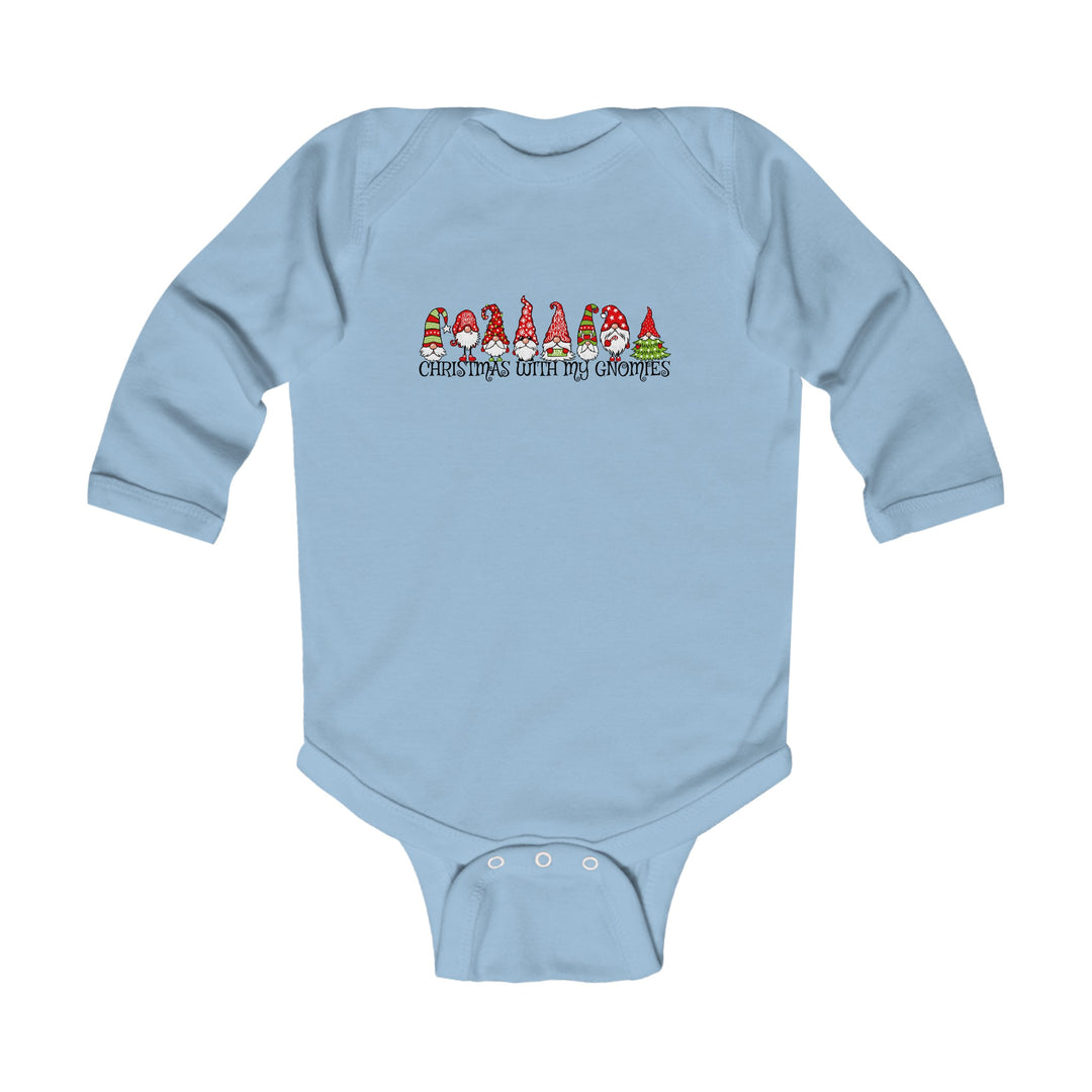 Christmas With My Gnomies - Infant Long Sleeve Bodysuit