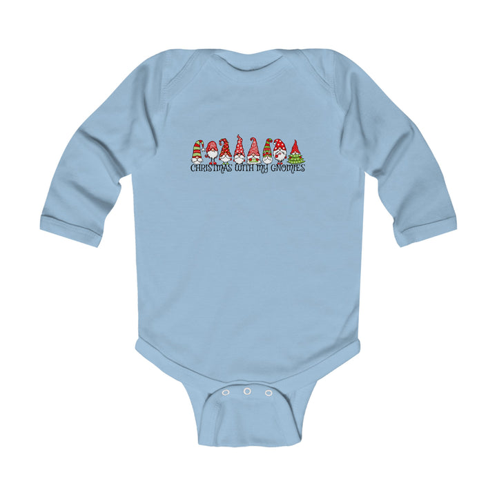 Christmas With My Gnomies - Infant Long Sleeve Bodysuit