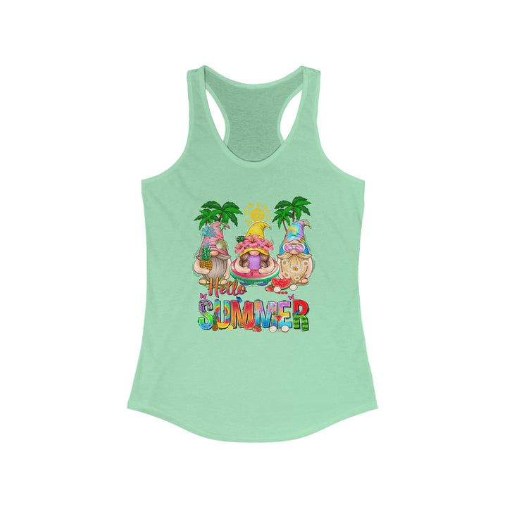 Summer Gnomes - Women's Ideal Racerback Tank