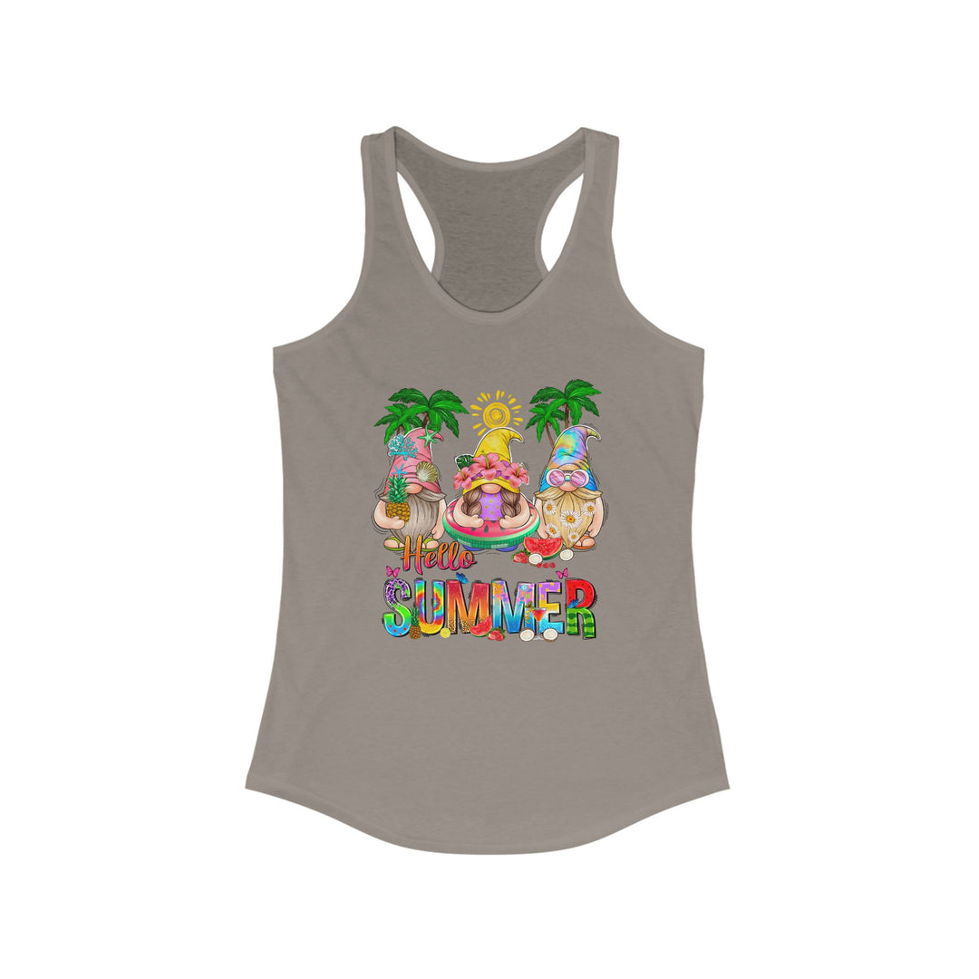 Summer Gnomes - Women's Ideal Racerback Tank