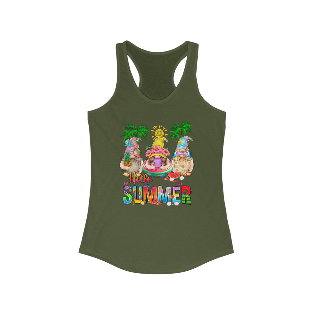 Summer Gnomes - Women's Ideal Racerback Tank