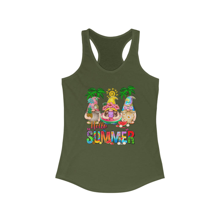Summer Gnomes - Women's Ideal Racerback Tank