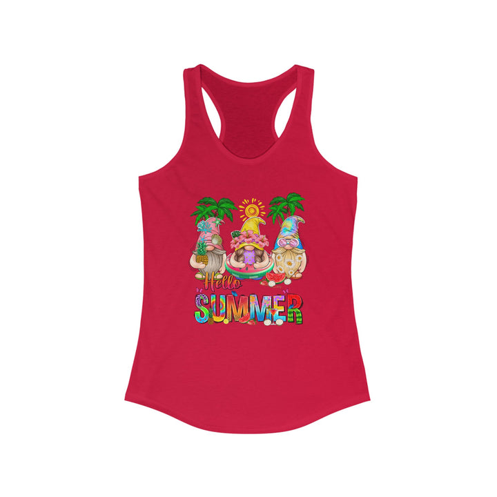 Summer Gnomes - Women's Ideal Racerback Tank