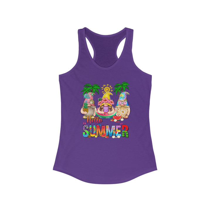 Summer Gnomes - Women's Ideal Racerback Tank