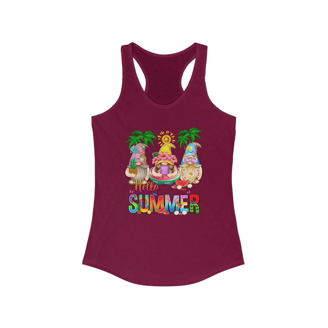 Summer Gnomes - Women's Ideal Racerback Tank