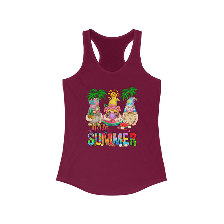 Summer Gnomes - Women's Ideal Racerback Tank