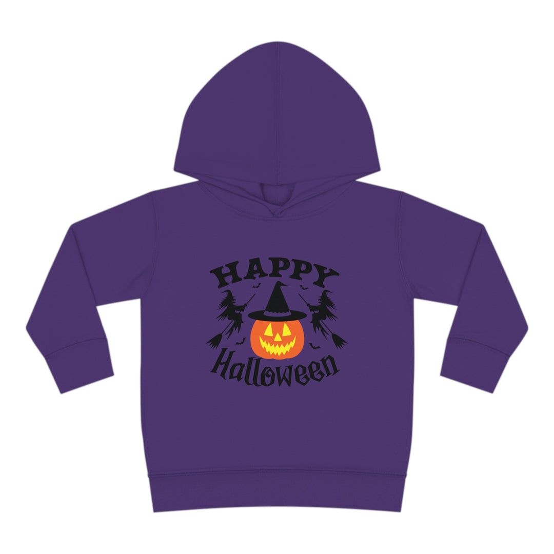 Happy Halloween - Toddler Pullover Fleece Hoodie