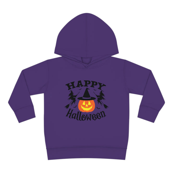 Happy Halloween - Toddler Pullover Fleece Hoodie